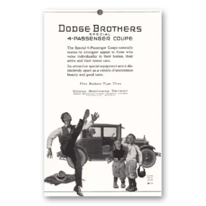 1936 Dodge Coupe Print Ad | William Mead Prince