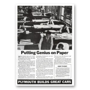 1936 Plymouth Print Ad | Genius