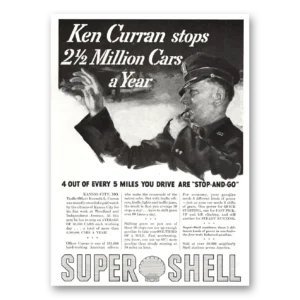 1936 Super Shell Gasoline Print Ad | Ken Curran