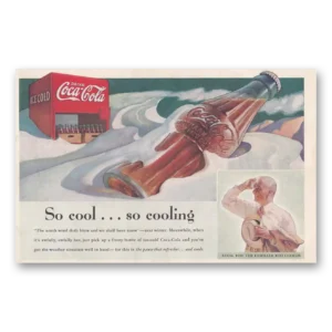 1937 Coca Cola Print Ad | So Cool
