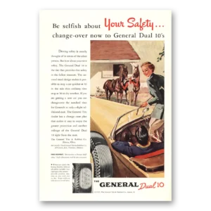 1937 General Tire Print Ad | Dual 10 Tires