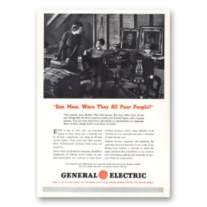 1937 General Electric Print Ad | Gee Mom