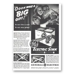 1937 General Electric Sink Print Ad | Ge Sink Oooh