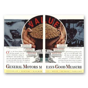 1937 General Motors Print Ad | Good Measure