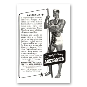 1938 Australia Print Ad | Jenolan Caves