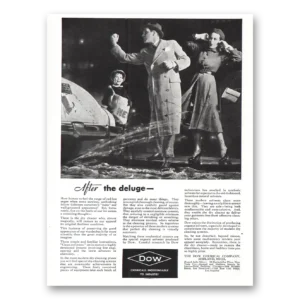 1938 Dow Print Ad | After The Deluge