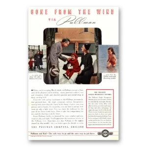 1938 Pullman Print Ad | Gone From Wind