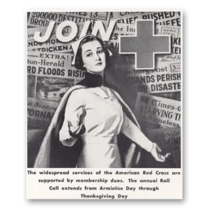 1938 American Red Cross Print Ad | Widespread Services