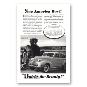 1939 Buick Print Ad | Dynaflash