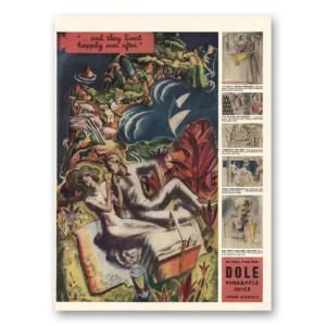 1939 Dole Pineapple Juice Print Ad | Happily Ever After