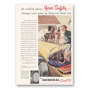 1939 General Tire Print Ad | Dual 10