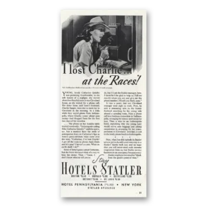 1939 Hotel Pennsylvania Print Ad | Lost Charlie