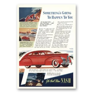 1939 Nash Motors Print Ad | Hurricane Power