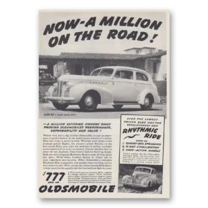 1939 Oldsmobile Sixty Print Ad | Million Road