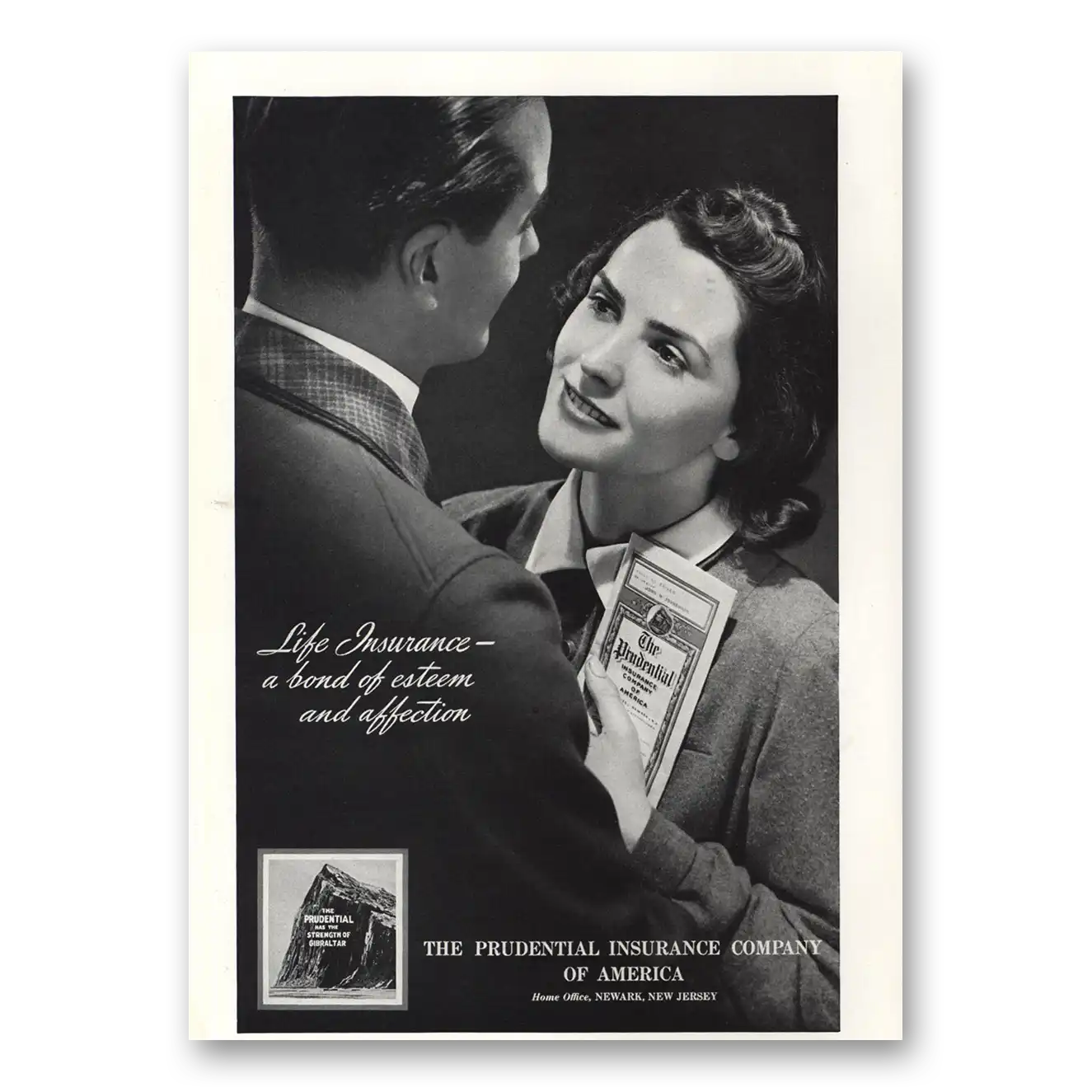 1939 Prudential Insurance Print Ad | Bond Esteem