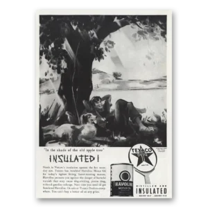1939 Havoline Motor Oil Print Ad | Insulated
