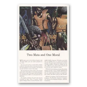 1939 Travelers Insurance Print Ad | Moral Doha