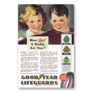 1940 Goodyear Tires Print Ad | Good  Daddy