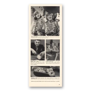 1940 Life Savers Print Ad | Cola