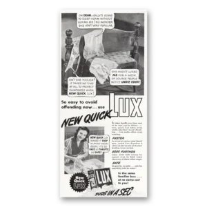 1940 Lux Soap Print Ad | Oh Dear Sally