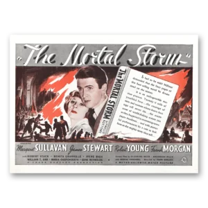 1940 The Mortal Storm Promo Print Ad | Margaret Sullivan