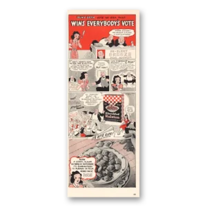 1940 Ralston Purina Print Ad | Dumb Dora