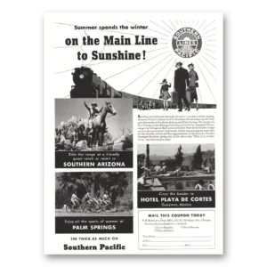 1940 Southern Pacific Print Ad | Main Line