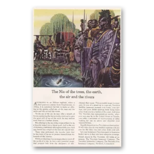 1940 Travelers Insurance Print Ad | Nia Trees