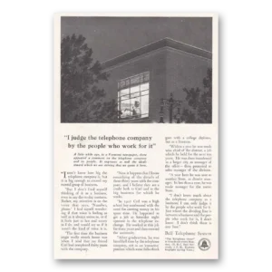 1941 Bell Telephone Print Ad | Judge Telephone