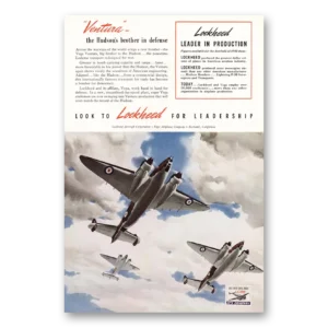 1941 Vega Ventura Print Ad | Ventura Hudsons