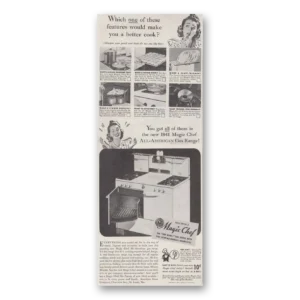 1941 Magic Chef Gas Ranges Print Ad | Better Cook
