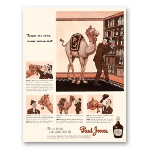 1941 Paul Jones Whiskey Print Ad | Meeny Miney Mo