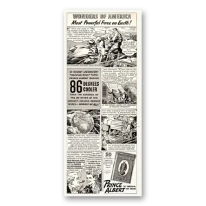 1941 Prince Albert Tobacco Print Ad | Most Powerful