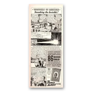 1941 Prince Albert Tobacco Print Ad | Smashing Invisible