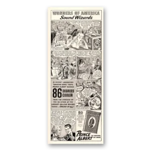 1941 Prince Albert Tobacco Print Ad | Sound Wizards