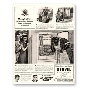 1941 Servel Refrigerator Print Ad | Electrolux Mandys