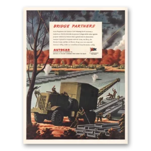 1943 Autocar Trucks Print Ad | Bridge Partners