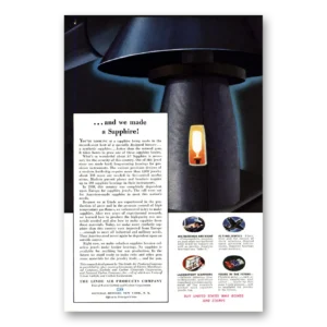 1943 Linde Air Products Print Ad | Sapphire