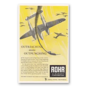 1944 Rohr Aircraft Print Ad | Outreaching