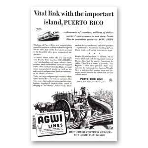 1944 AGWI Lines Print Ad | Vital Link
