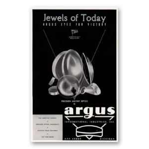 1944 Argus Print Ad | Jewels Today