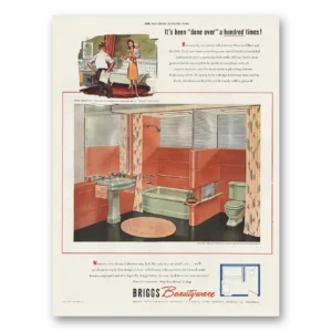 1944 Briggs Beautyware Print Ad | Been Done