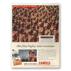 1944 Camel Cigarettes Print Ad | Camel Cigarettes