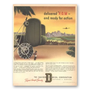 1944 Davison Chemical Print Ad | Fom