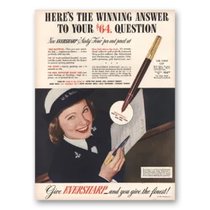 1944 Eversharp Print Ad | Sixty Four Pen