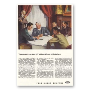 1944 Ford Motor Company Print Ad | Wizard Menlo Park