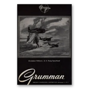 1944 Grumman Print Ad | Hellcats