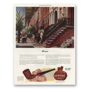 1944 Kaywoodie Print Ad | City Family