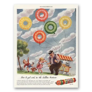 1944 Life Savers Print Ad | Balloon Business