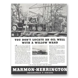 1944 Marmon Herrington Print Ad | Willow Wand